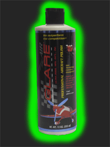 Air-GLARE Professional Polish (12 oz. bottle).. Special Formula For Aircraft!! PROTECTS, OUT SHINES BEYOND ALL CERAMIC POLISHES! CONTAINS GLASSPLEXIN® LASTS OVER 5 REAL REAL YEARS! NO RENEWAL!!