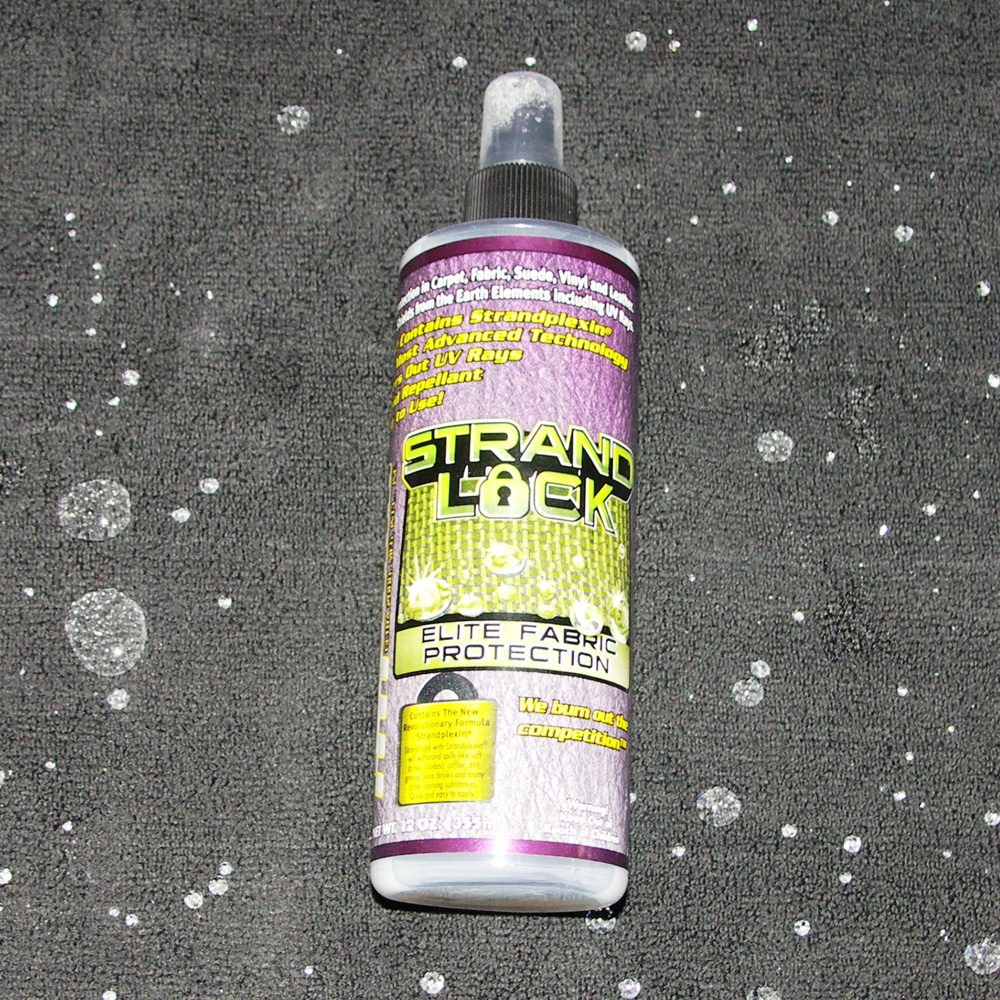NEW! GLARE Strand Lock, Liquid Spray Fabric & Carpet Stain Repellent and Protectant! Get 10% OFF Special Coupon 5190223